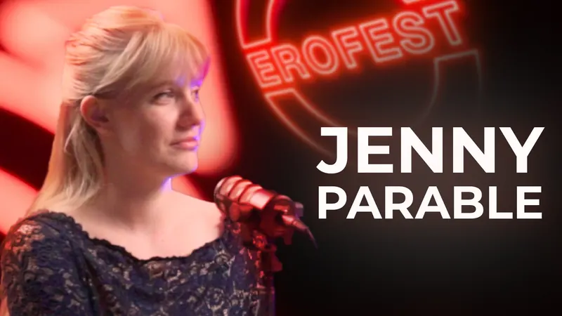 Cover of Erofest Podcast episode 15 — Jenny Parable
