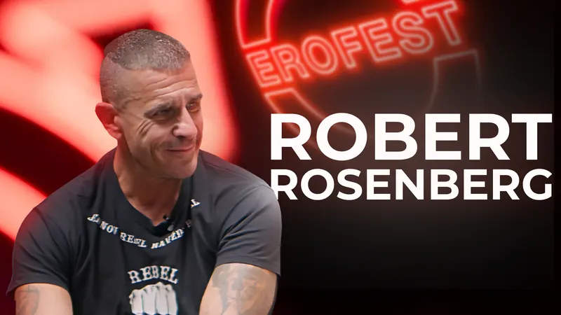 Cover of Erofest Podcast episode 18 — Robert Rosenberg