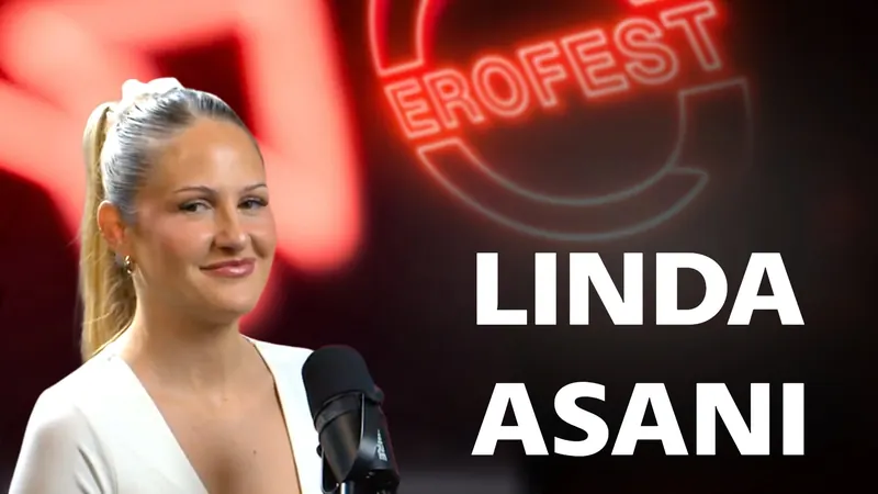 Cover of Erofest Podcast episode 24 — Linda Asani