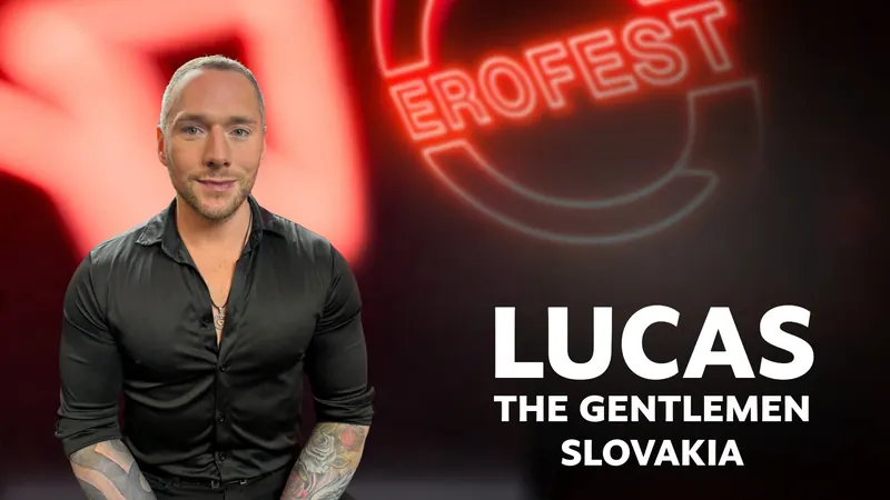 Cover of an Erofest Podcast episode — The Gentlemen Slovakia