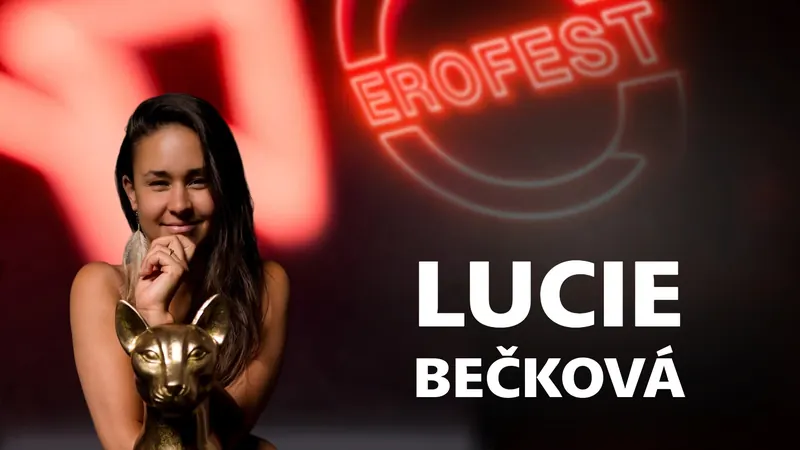 Cover of Erofest Podcast episode 32 — Lucie Bečková
