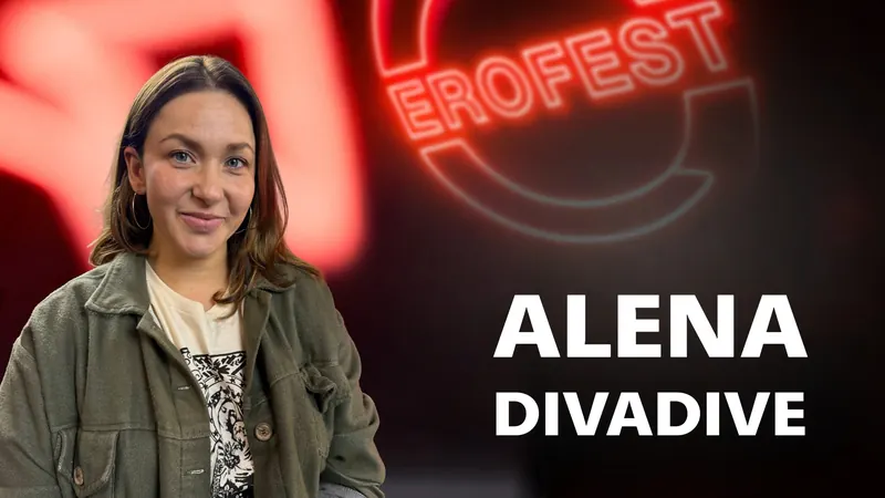 Cover of Erofest Podcast episode 33 — DivaDive
