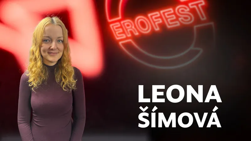 Cover of Erofest Podcast episode 39 — Leona Šímová