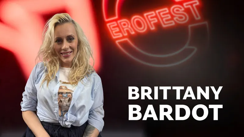 Cover of Erofest Podcast episode 44 — Brittany Bardot