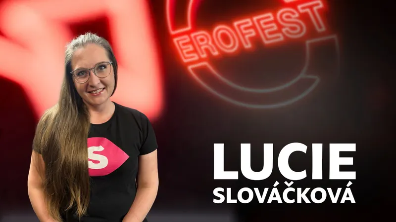 Cover of Erofest Podcast episode 43 — Lucie Slováčková