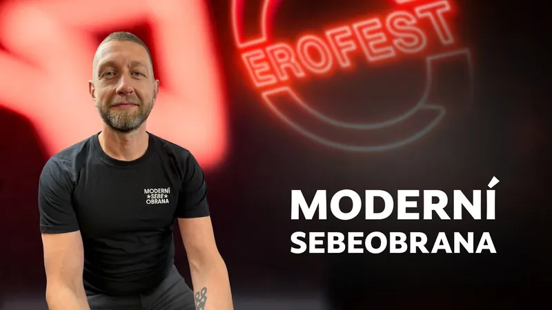 Cover of Erofest Podcast episode 50 — Moderní sebeobrana
