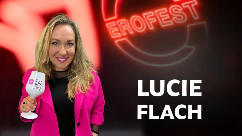 Cover of Erofest Podcast episode 49 — Lucie Flach