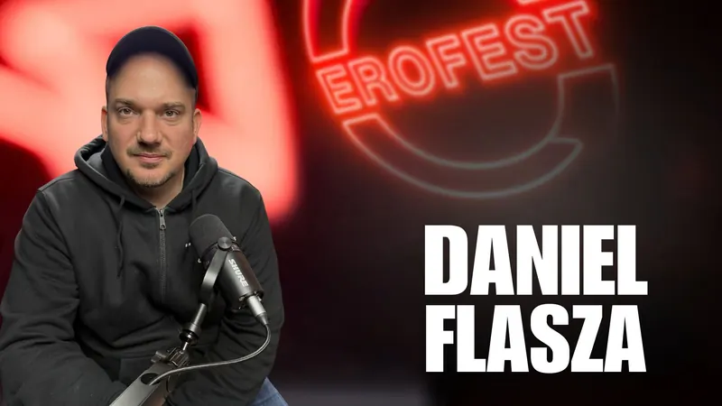 Cover of Erofest Podcast episode 56 — Daniel Flasza
